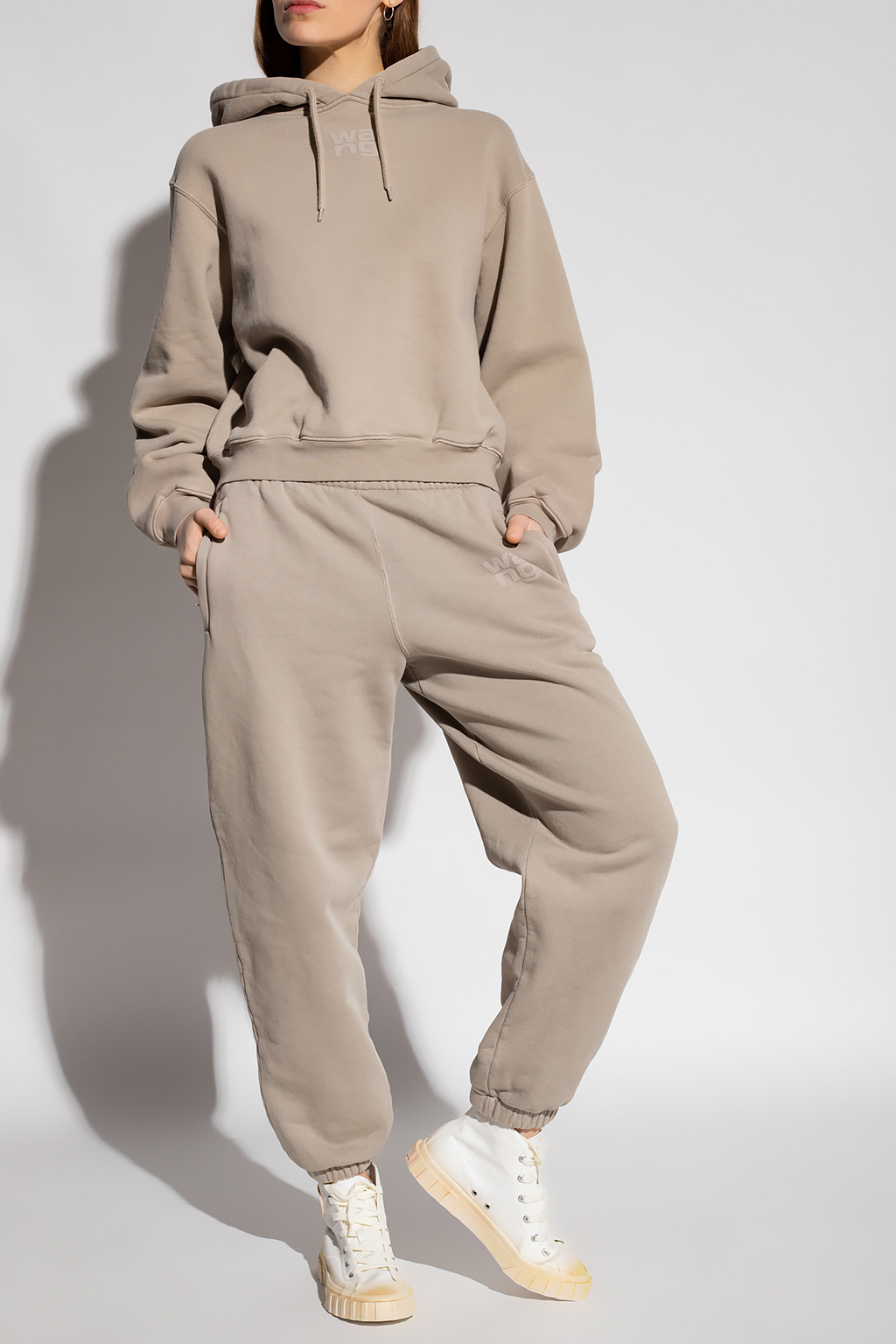 Sweatpants with hot sale button fly